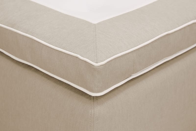 HVILA Plus komplett sengesett med oppbevaring 180x200 cm - Beige - Møbler - Senger - Kontinentalsenger