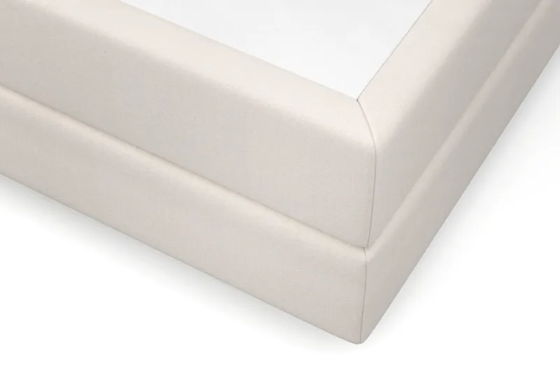HVILA Premium kontinentalseng 180x200 cm med svevende effekt uten overmadrass - Hvit - Møbler - Senger - Komplett sengepakke