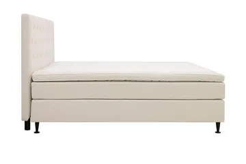 HVILA Plus Komplett Sengepakke 160x200 cm - Lys beige - Møbler - Senger - Komplett sengepakke