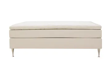 HVILA Plus kontinentalseng 160x200 cm - Lys beige - Møbler - Senger - Komplett sengepakke