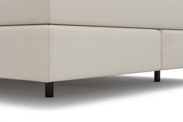 HVILA Premium sengepakke kontinentalseng 180x200 cm med svevende effekt uten overmadrass - Hvit - Møbler - Senger - Komplett sengepakke