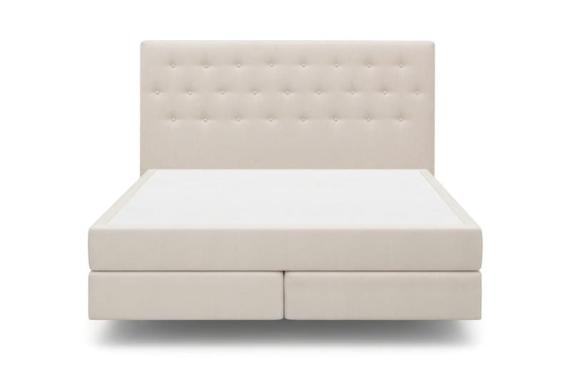 HVILA Premium sengepakke kontinentalseng 180x200 cm med svevende effekt uten overmadrass, Hvit
