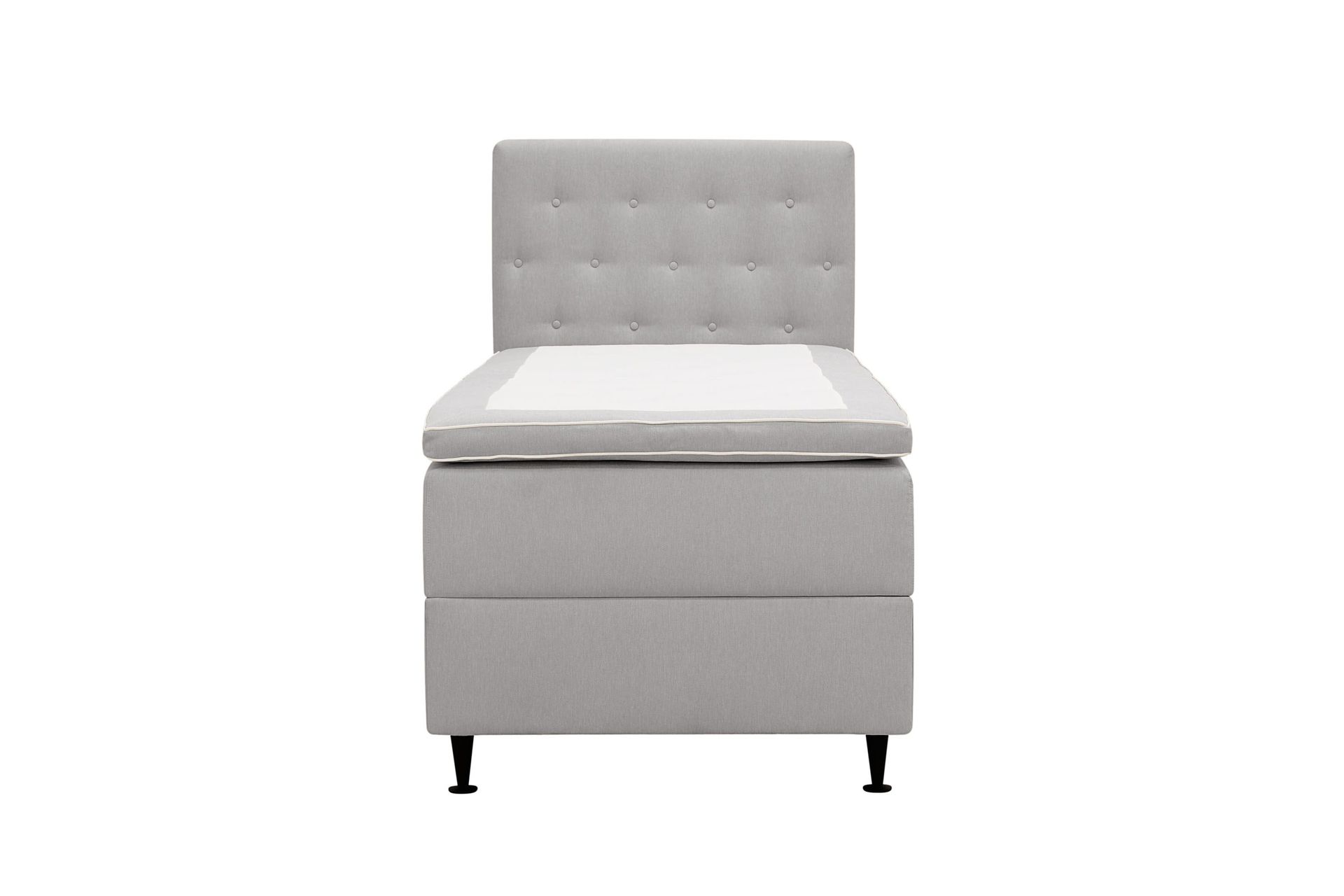 HVILA Plus komplett sengesett med oppbevaring 90x200 cm - Grå