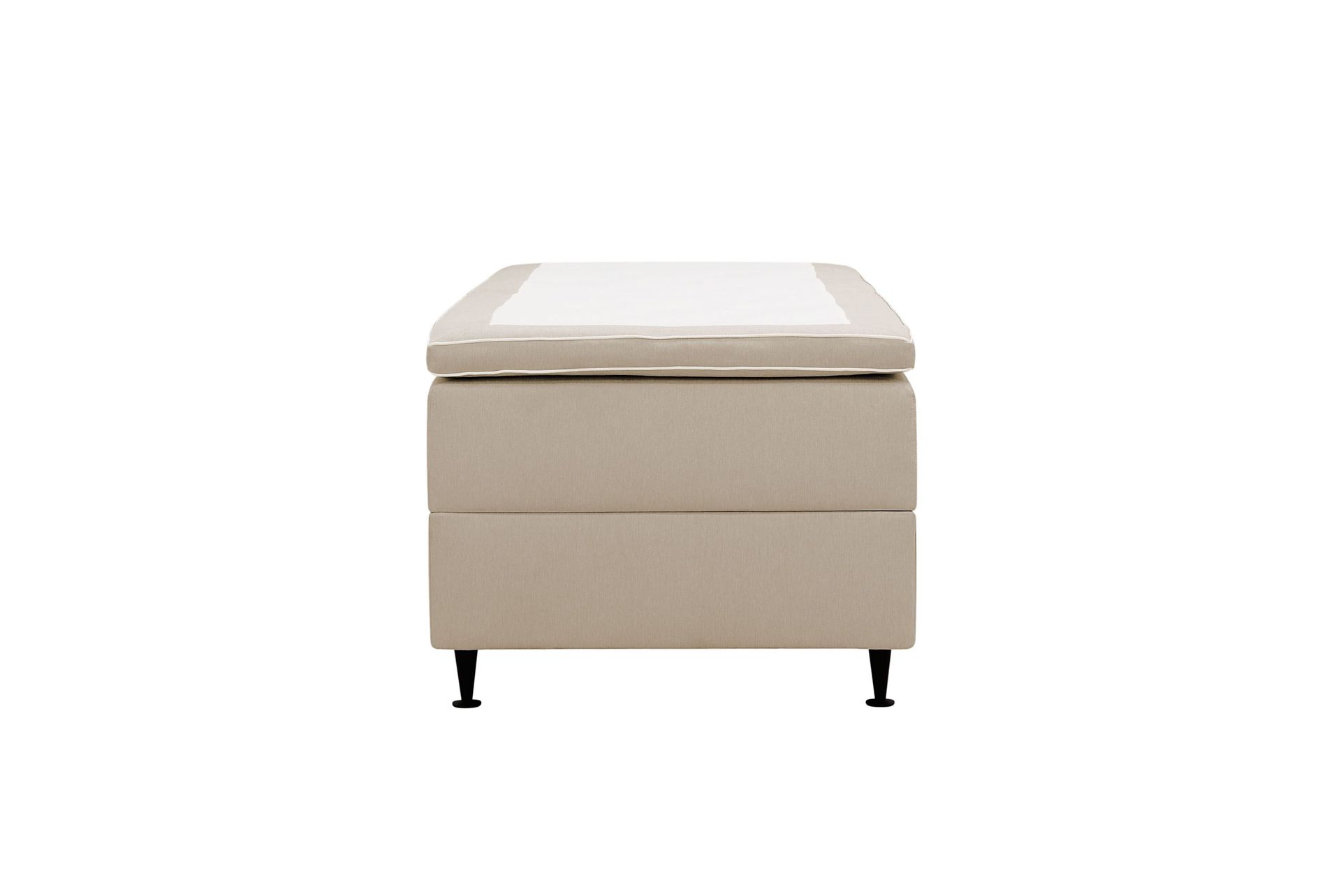 HVILA Plus kontinentalseng med oppbevaring 90x200 cm - Beige