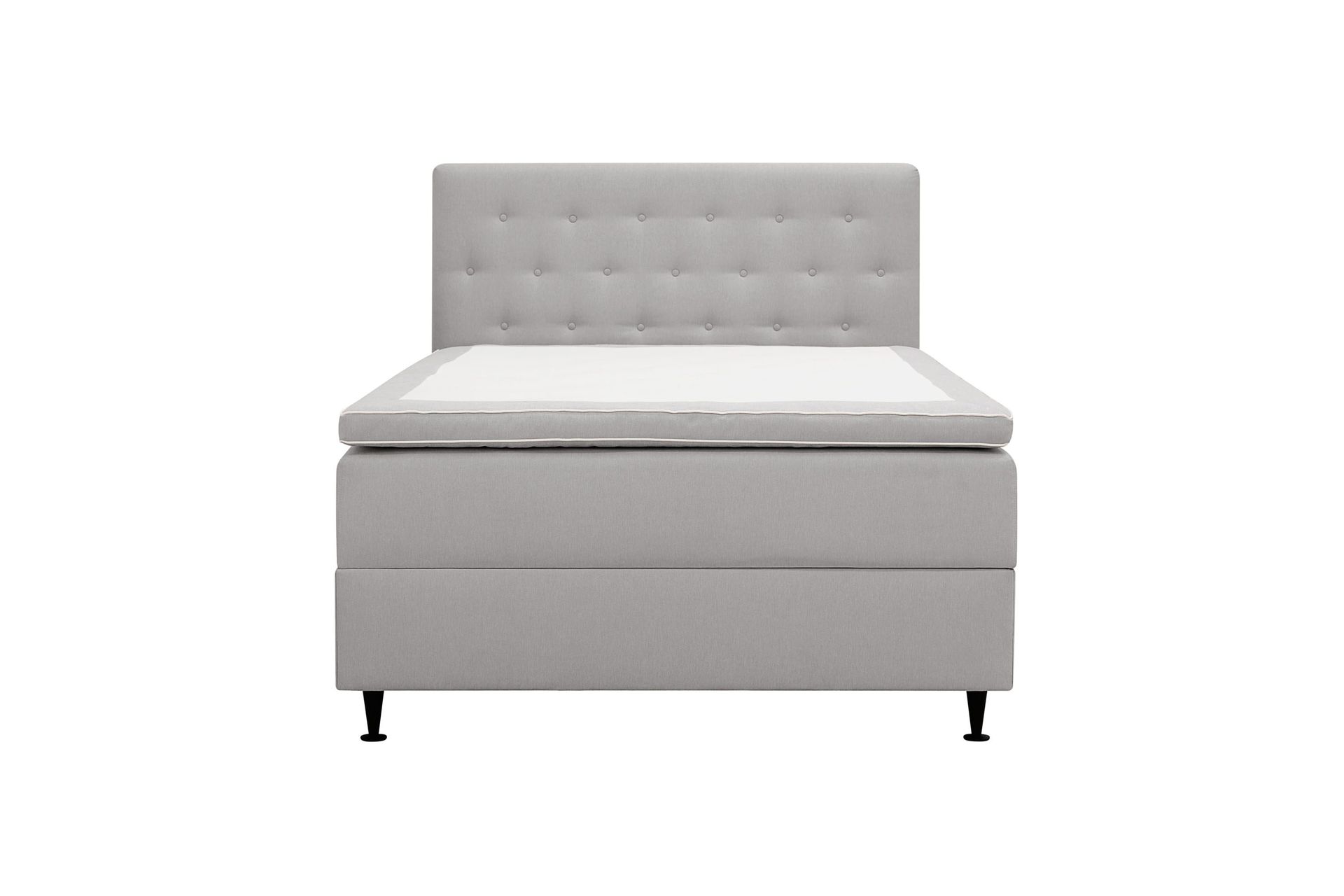 HVILA Plus komplett sengesett med oppbevaring 120x200 cm - Grå