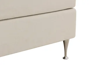 HVILA Plus kontinentalseng 160x200 cm - Lys beige - Møbler - Senger - Komplett sengepakke