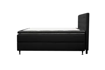 HVILA Plus komplett sengesett med oppbevaring 160x200 cm - Antrasitt - Møbler - Senger - Enkeltsenger