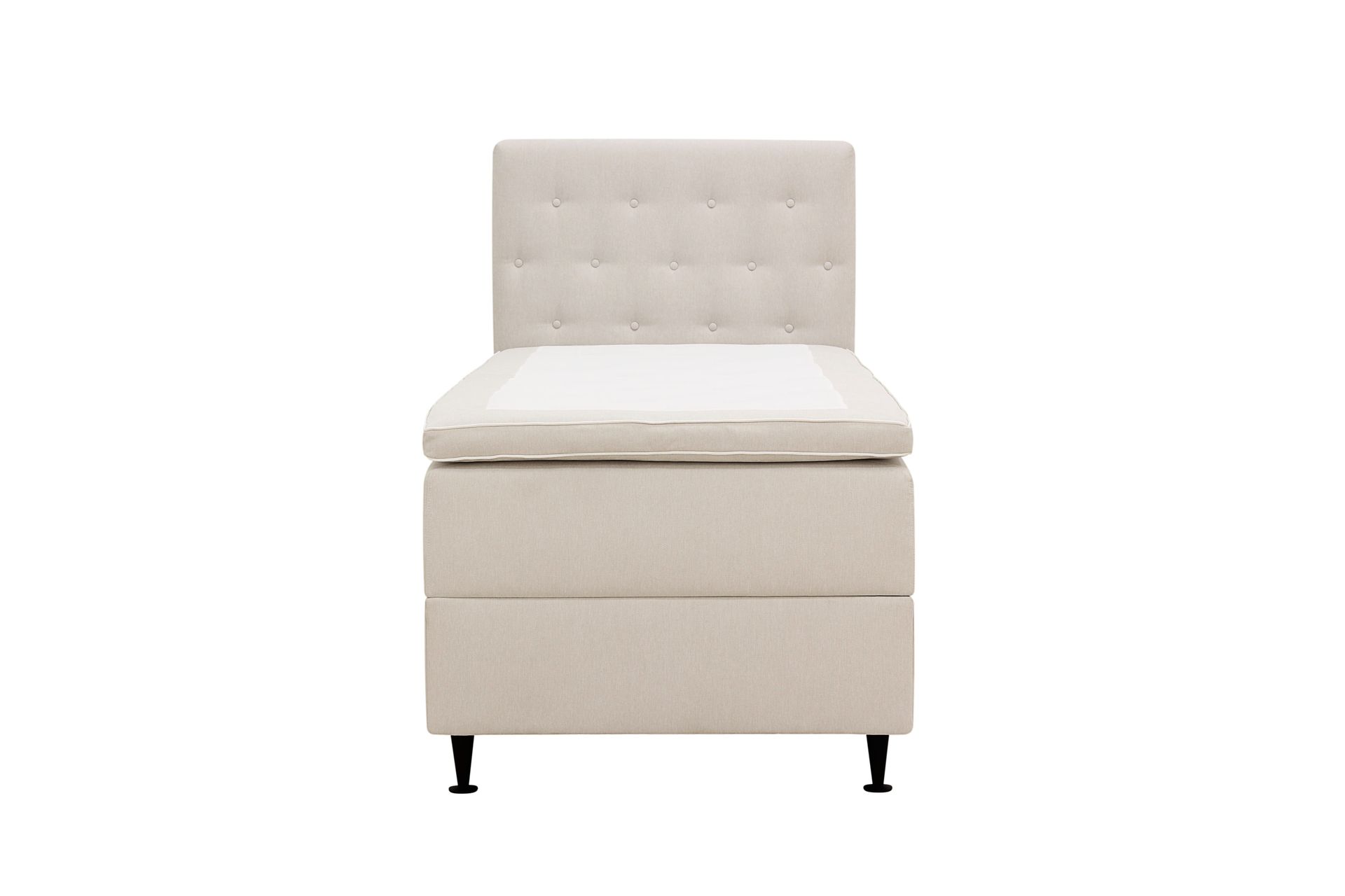 HVILA Plus komplett sengesett med oppbevaring 90x200 cm - Lys beige