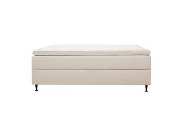 HVILA Plus kontinentalseng med oppbevaring 160x200 cm - Lys beige - Møbler - Senger - Komplett sengepakke