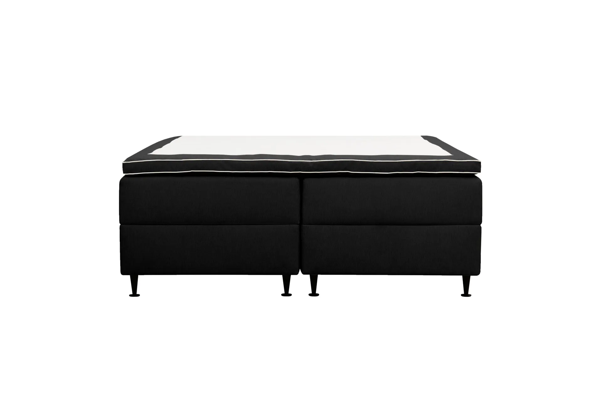HVILA Plus kontinentalseng med oppbevaring 180x200 cm - Antrasitt