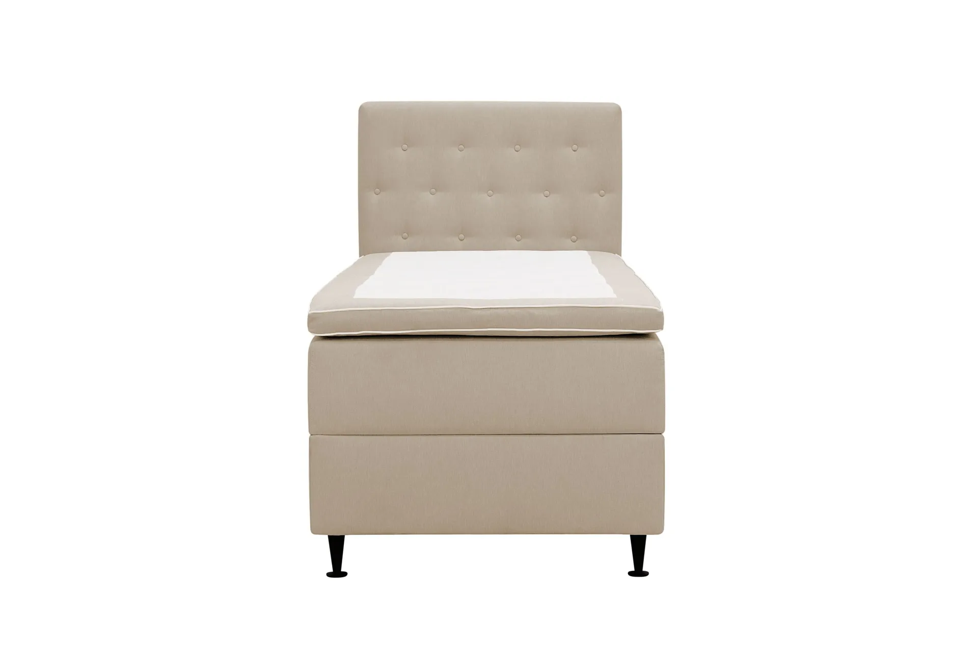 HVILA Plus komplett sengesett med oppbevaring 90x200 cm - Beige