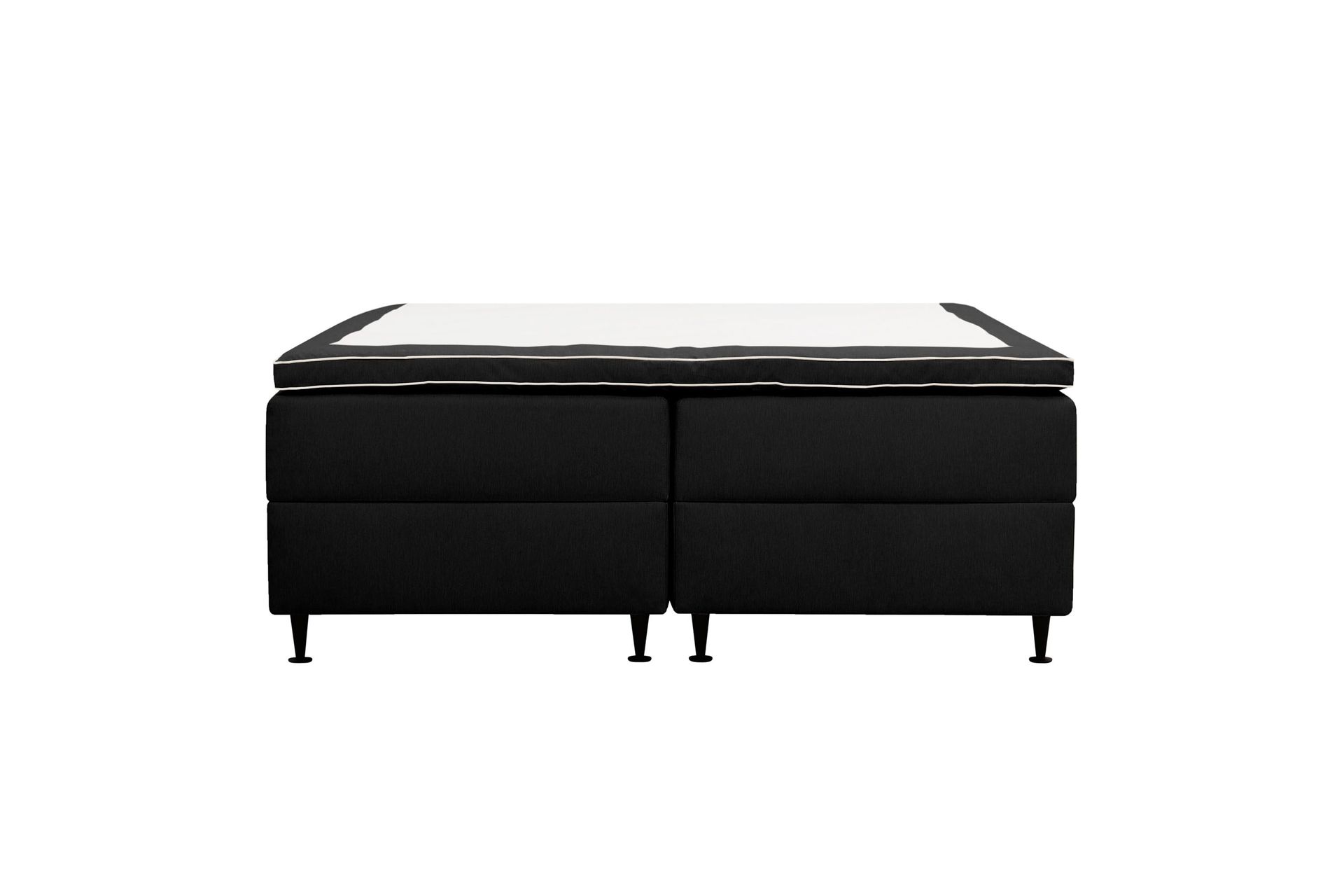 HVILA Plus kontinentalseng med oppbevaring 160x200 cm - Antrasitt