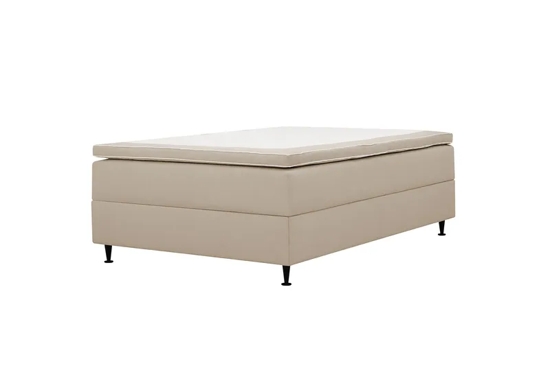 HVILA Plus kontinentalseng med oppbevaring 120x200 cm - Beige - Møbler - Senger - Kontinentalsenger