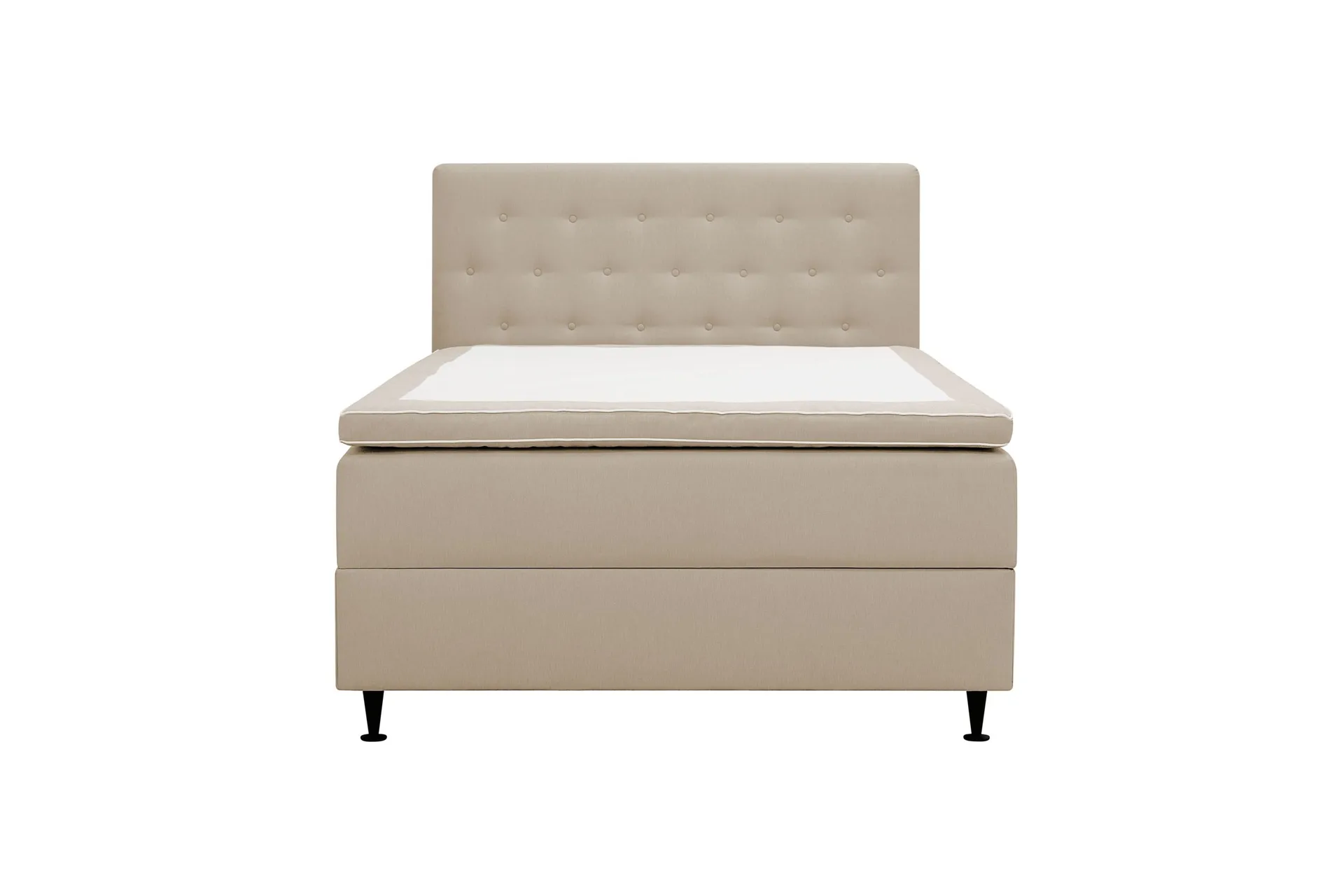 HVILA Plus komplett sengesett med oppbevaring 140x200 cm - Beige
