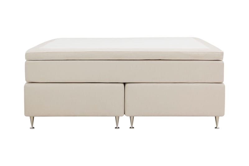 HVILA Plus kontinentalseng 160x200 cm, Lys beige