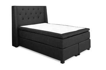 Imperia Komplett Sengepakke 140x200 cm - Svart - Møbler - Senger - Komplett sengepakke