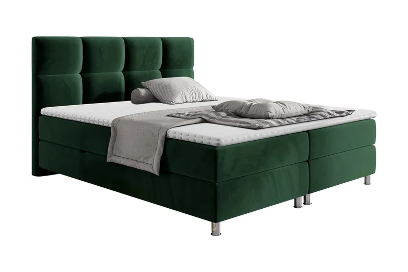Isoba Sengepakke 160x200 cm - Grønn - Møbler - Senger - Komplett sengepakke