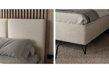 Itaca Oppbevaringsseng - Beige - Møbler - Senger - Sengeramme & sengestamme