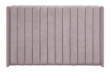 Joluma Komplett Sengepakke – Kontinentalseng 180x200 cm i Stoff med Sengegavl + Overmadrass med Fast/Medium Komfort - Vintagerose - Møbler - Senger - Komplett sengepakke