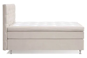 Joluma Kontinentalseng 105x200 Medium - Lysbeige - Møbler - Senger - Komplett sengepakke