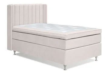 Joluma Kontinentalseng 140x200 Medium - Lysbeige - Møbler - Senger - Enkeltsenger