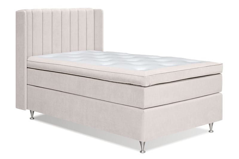 Joluma Kontinentalseng 140x200 Medium - Lysbeige - Møbler - Senger - Enkeltsenger