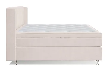 Joluma Kontinentalseng 160x200 Fast/Medium - Lysbeige - Møbler - Senger - Enkeltsenger