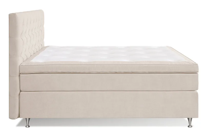 Joluma Kontinentalseng 180x200 Fast - Lysbeige - Møbler - Senger - Enkeltsenger