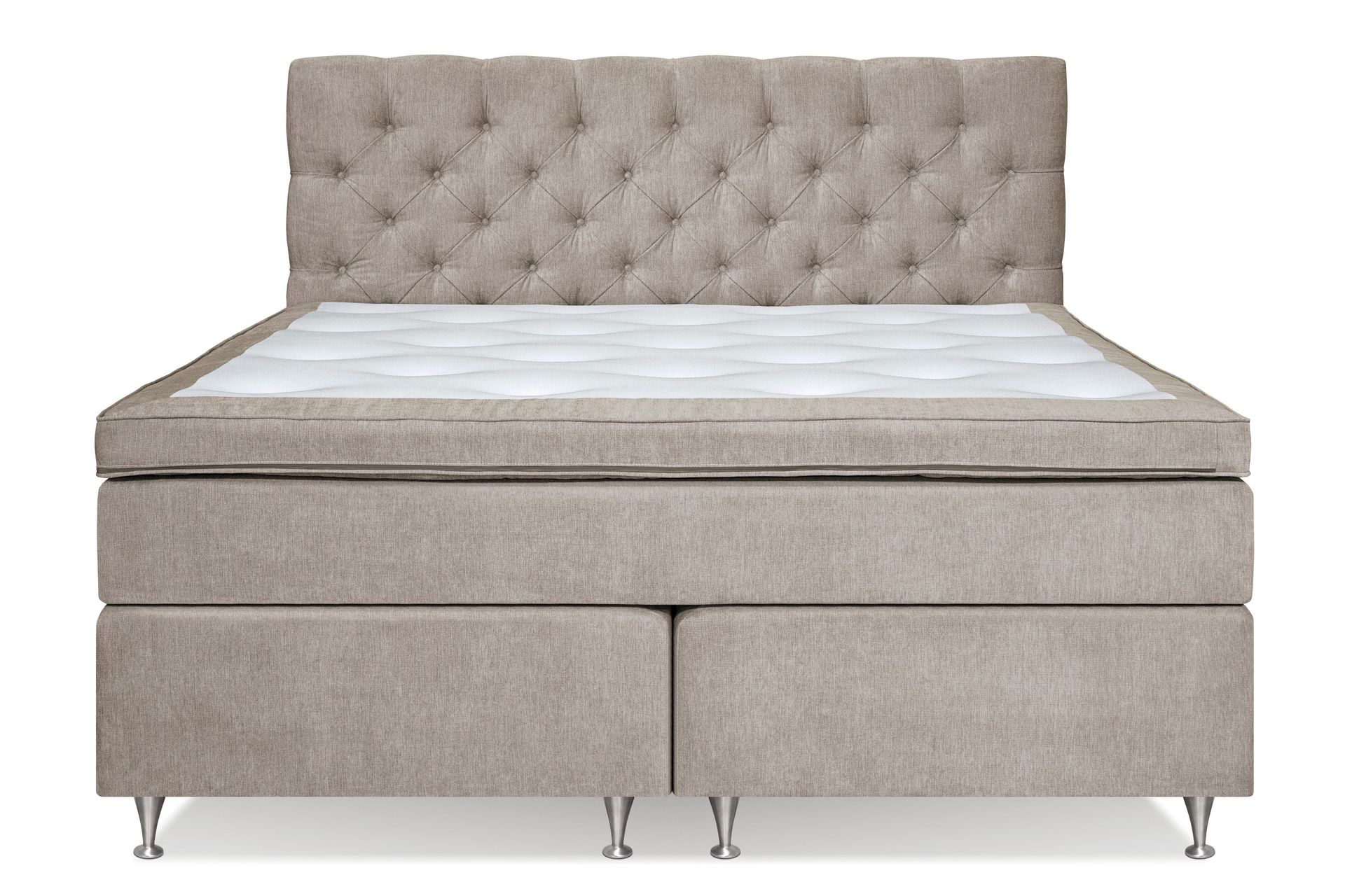 Joluma Kontinentalseng Medium - (+Flere valg) 160x200 cm Beige