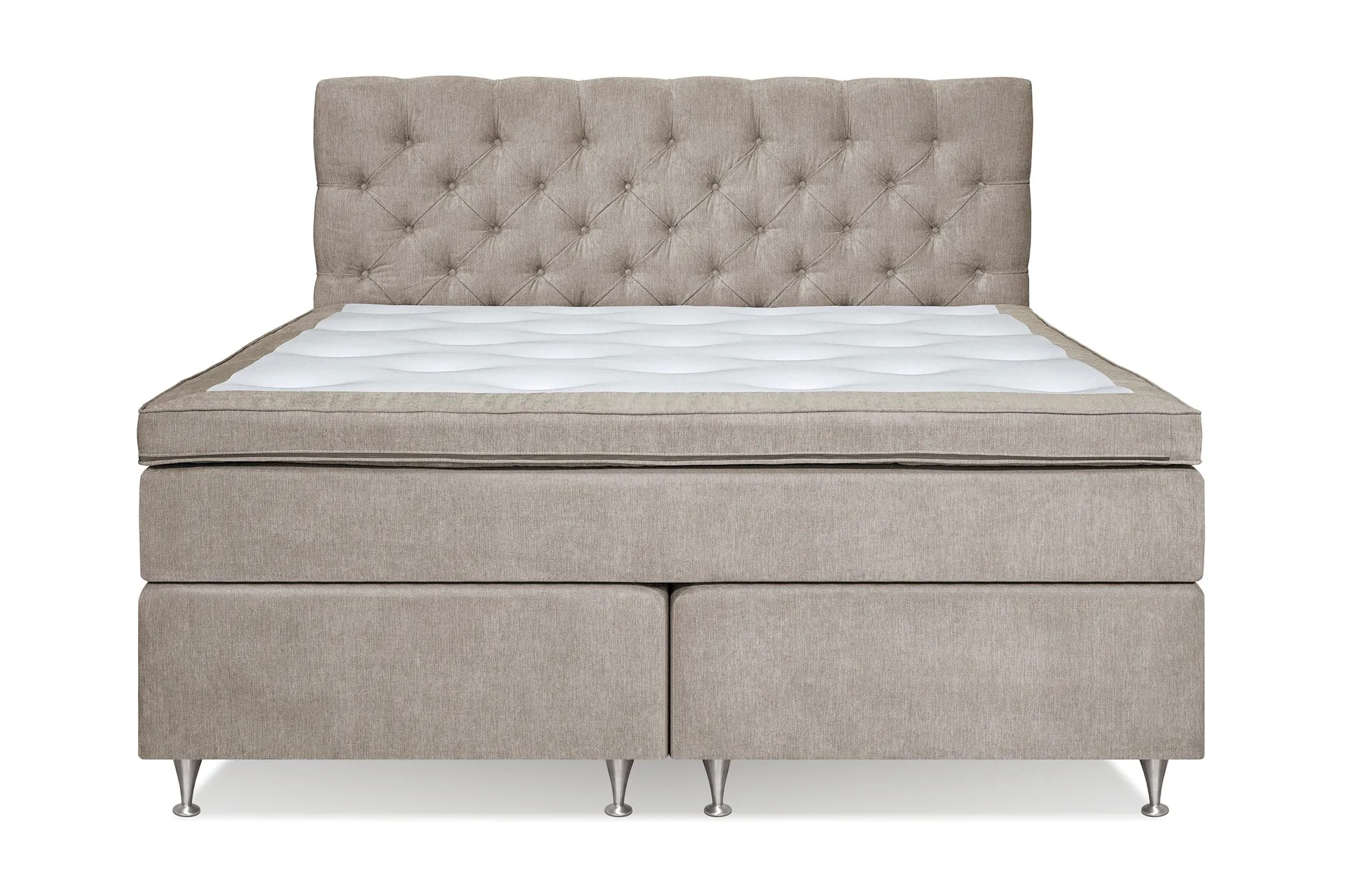 Joluma Kontinentalseng Medium - (+Flere valg) 180x200 cm Beige