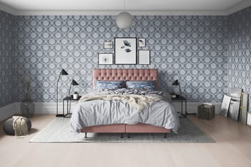 Joluma Sengepakke Fast - (+Flere valg) 160x200 cm Mørkerosa - Møbler - Senger - Komplett sengepakke