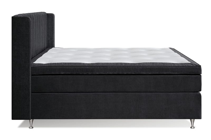 Joluma Sengepakke Fast/Medium - (+Flere valg) 180x200 cm Svart - Møbler - Senger - Komplett sengepakke