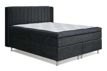 Joluma Sengepakke Fast/Medium - (+Flere valg) 180x200 cm Svart - Møbler - Senger - Komplett sengepakke