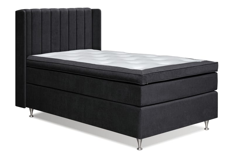 Joluma Sengepakke Medium - (+Flere valg) 120x200 cm Svart - Møbler - Senger - Komplett sengepakke