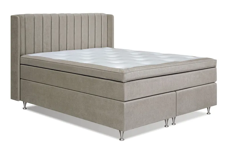 Joluma Sengepakke Medium - (+Flere valg) 180x200 cm Beige - Møbler - Senger - Komplett sengepakke