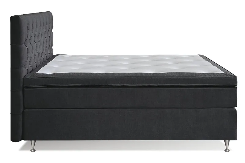 Joluma Sengepakke Medium - (+Flere valg) 180x200 cm Svart - Møbler - Senger - Komplett sengepakke