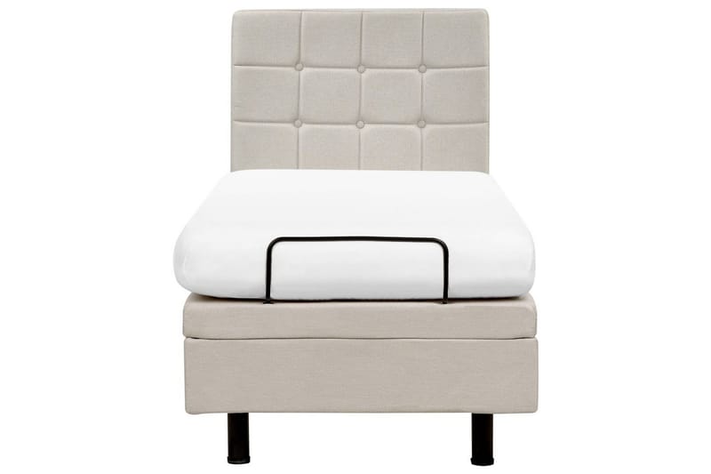 Justerbar seng Duke - Beige, 80x200 cm - Møbler - Senger - Sengeramme & sengestamme
