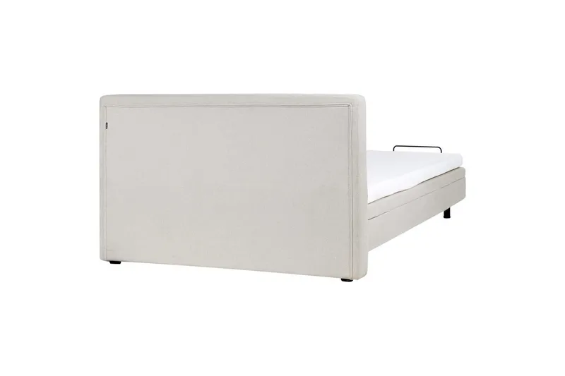 Justerbar seng Duke - Beige, svart, 160x200 cm - Møbler - Senger - Sengeramme & sengestamme