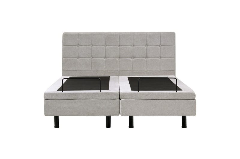 Justerbar seng Duke - Grå, svart, 160x200 cm - Møbler - Senger - Sengeramme & sengestamme