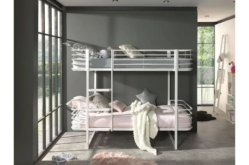 Boschba Køyeseng 90x200, Hvit