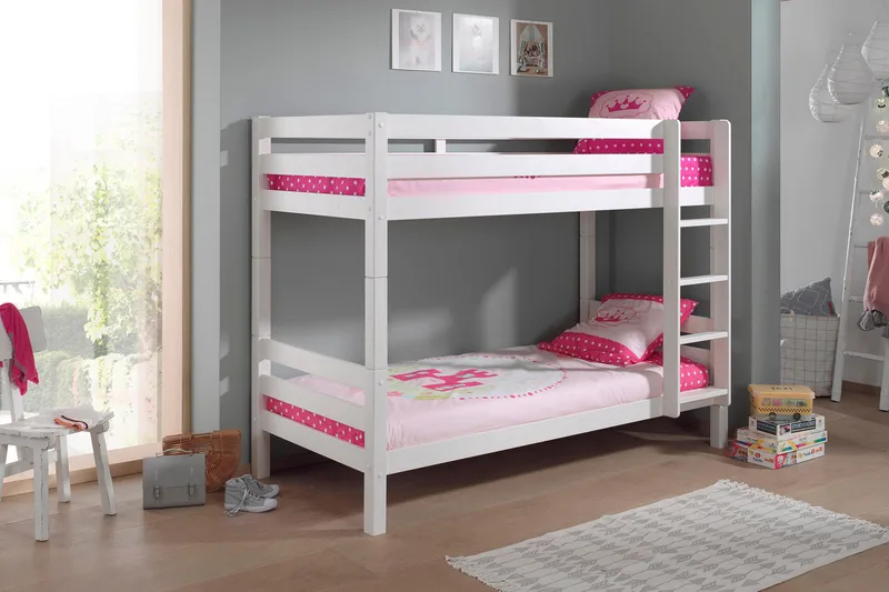 Pirue Køyeseng - Hvit - Møbler - Senger - Køyeseng