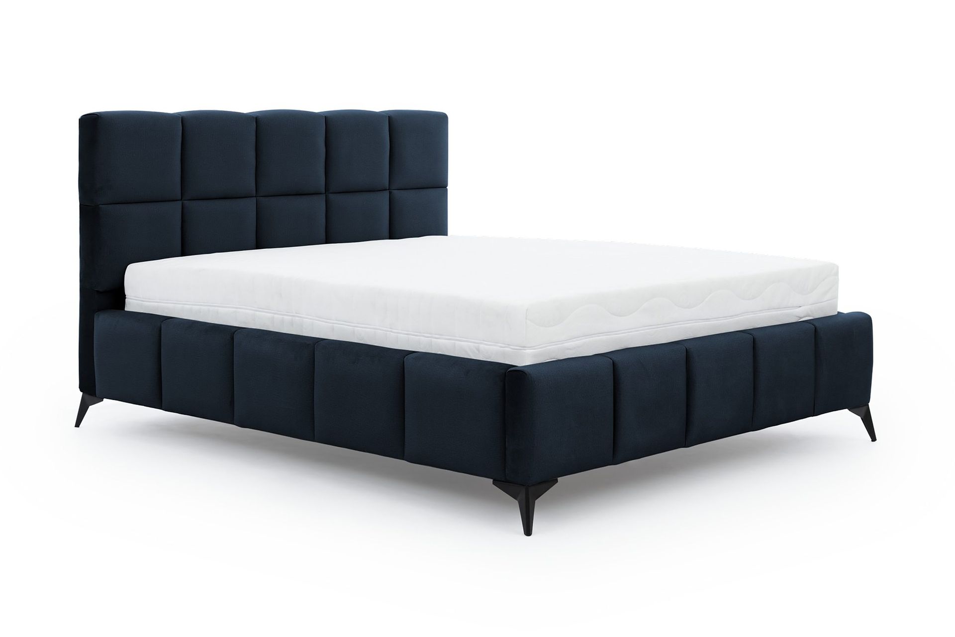 Kamble Sengeramme med Oppbevaring 160x200 cm - Blå