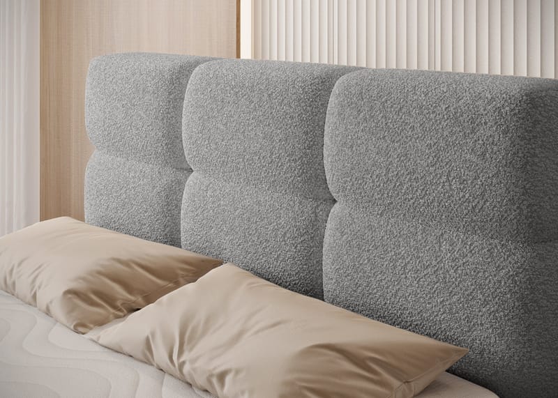 Kasped sengesett kontinentalseng med oppbevaring 120x200 cm - Royal 04 - Møbler - Senger - Enkeltsenger