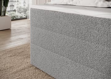 Kasped sengesett kontinentalseng med oppbevaring 120x200 cm - Royal 04 - Møbler - Senger - Enkeltsenger