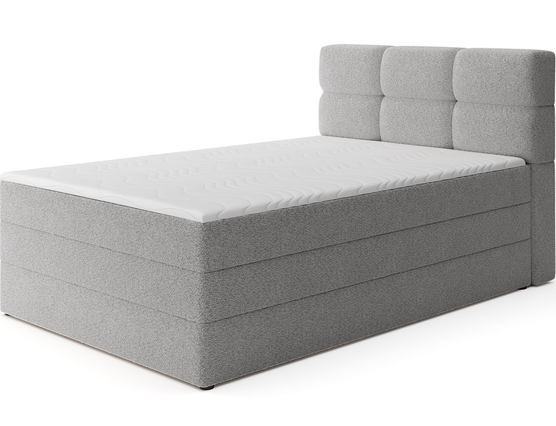Kasped sengesett kontinentalseng med oppbevaring 120x200 cm - Royal 04