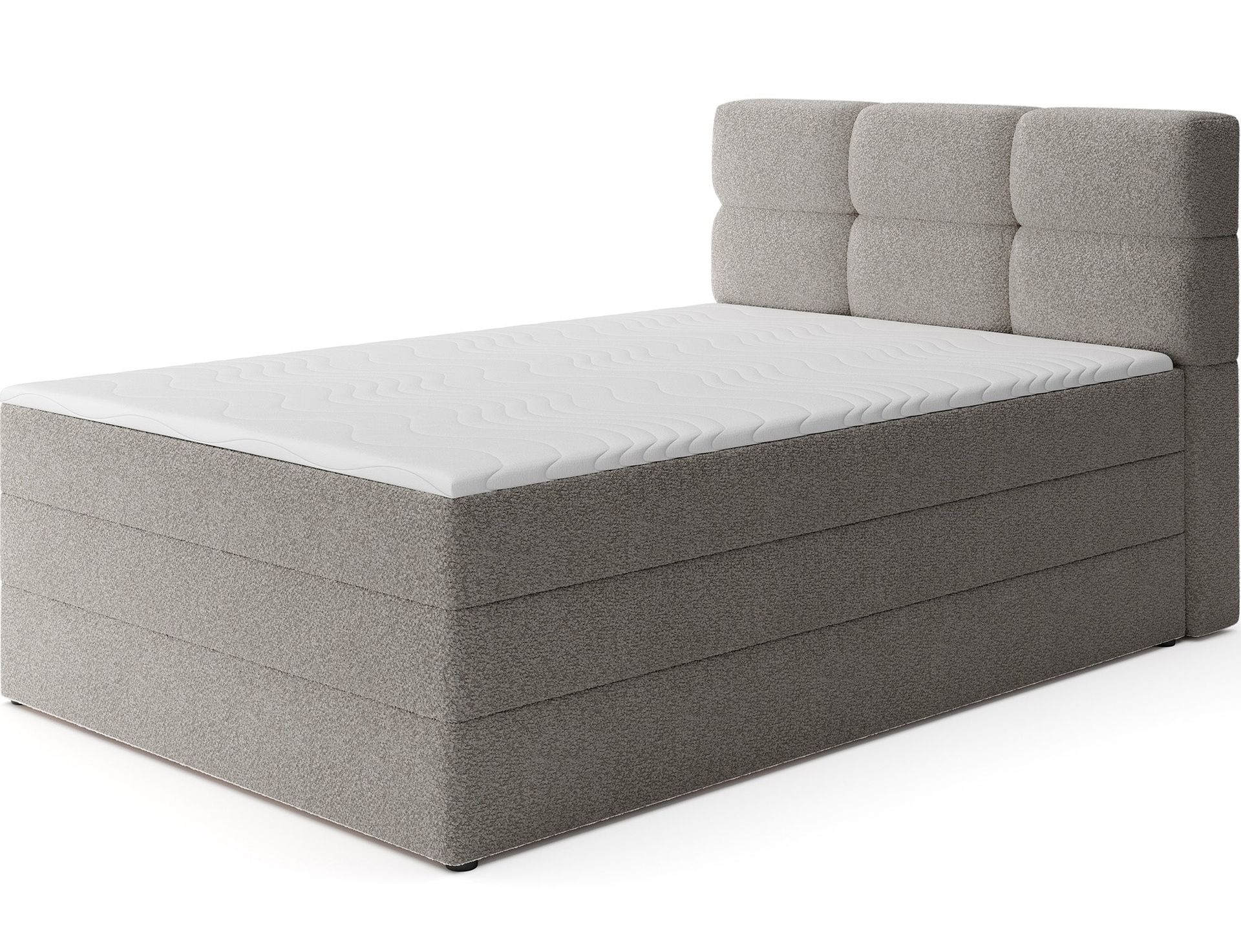 Kasped sengesett kontinentalseng med oppbevaring 120x200 cm - Royal 20