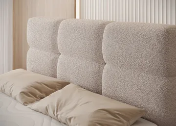 Kasped sengesett kontinentalseng med oppbevaring 120x200 cm - svart - Møbler - Senger - Enkeltsenger
