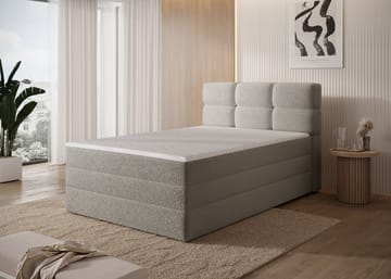 Kasped sengesett kontinentalseng med oppbevaring 140x200 cm - Royal 20 - Møbler - Senger - Enkeltsenger