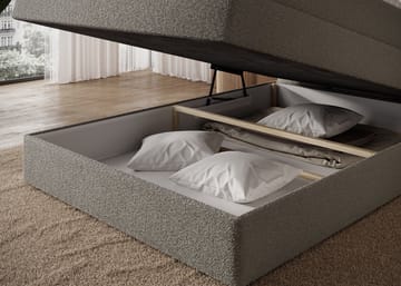 Kasped sengesett kontinentalseng med oppbevaring 140x200 cm - Royal 20 - Møbler - Senger - Enkeltsenger