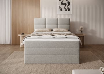Kasped sengesett kontinentalseng med oppbevaring 140x200 cm - Royal 20 - Møbler - Senger - Enkeltsenger